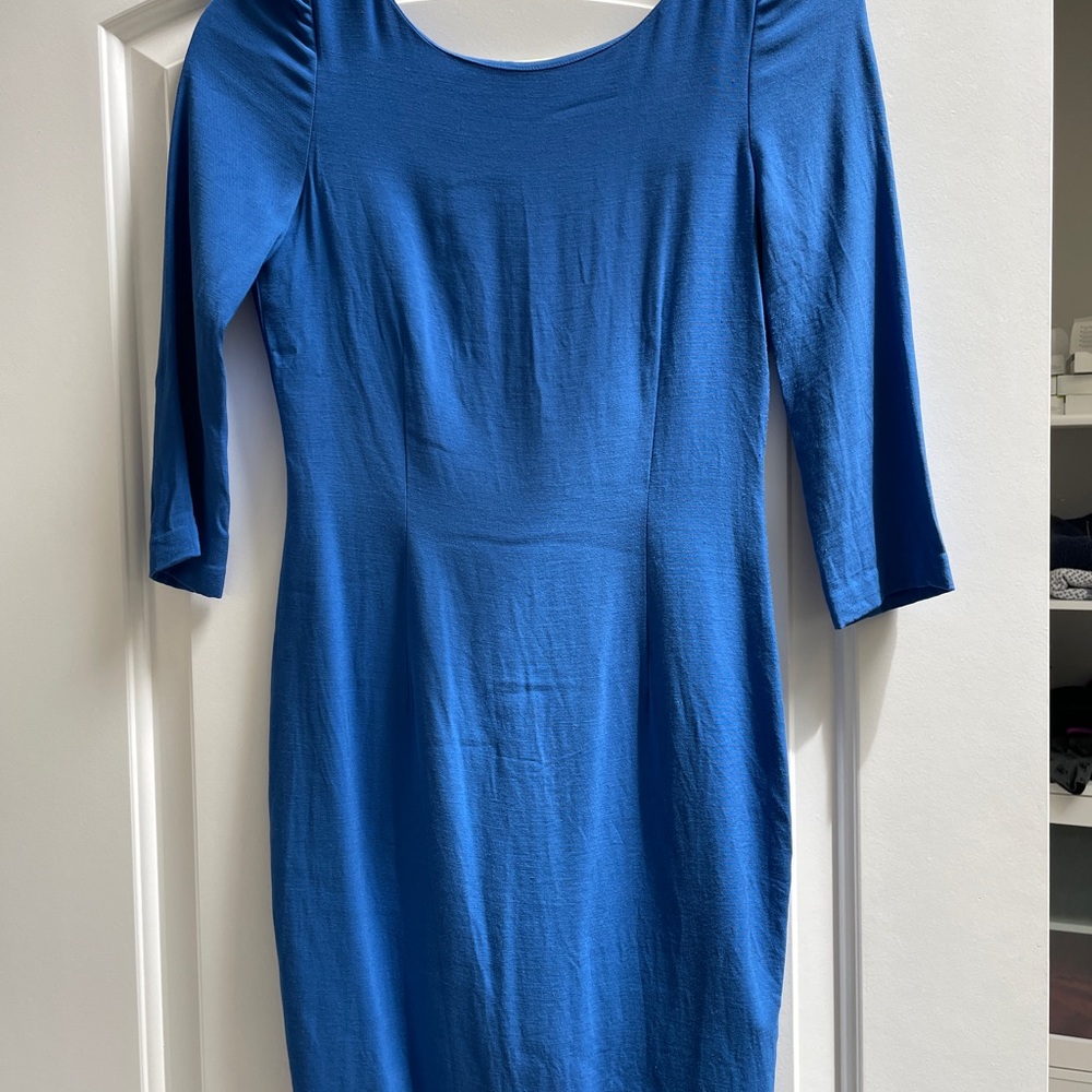 Alice + Olivia, Elegant Blue Dress